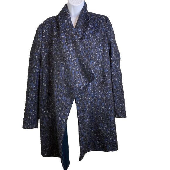 Elie Tahari Women’s Rayon Blend Kimono Cardigan Size S Lagenlook Boho Eclectic - Picture 1 of 10